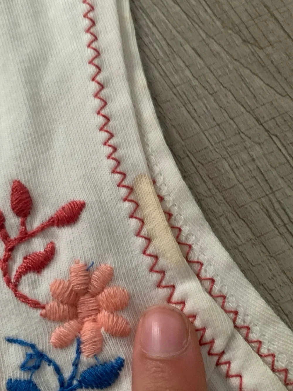 Free People Cotton Embroidered Floral Vest